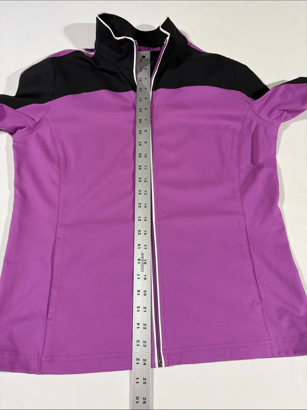 made for life Pink and Black Zip-Front Jacket Medium - Picture 12 of 12